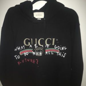 gucci coco capitan hoodie black